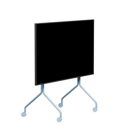 Moon TV Stand, Regular, Powder blue