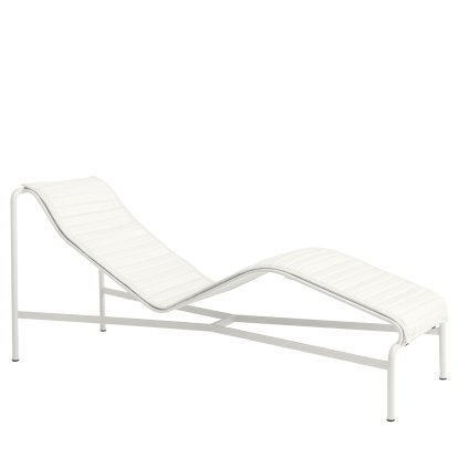 Palissade Chaise Longue, Cream white, With cushion, Without neck pillow