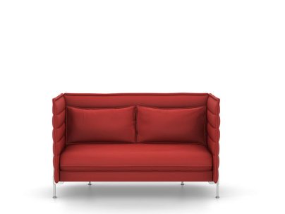 Alcove Sofa, Two-seater (H94 x W164 x D84 cm), Credo, Red chilli