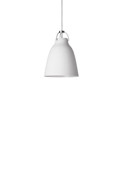 Caravaggio Matt Pendant Lamp, P1 (Ø 16,5 cm), White