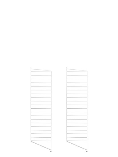 String System Floor Panel, Set of 2, 115 x 30 cm, White