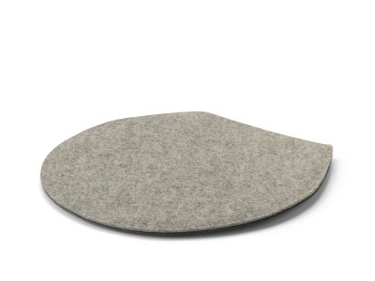 Seat Pad for Ant Chair, With upholstery, Light grey melange (warm)