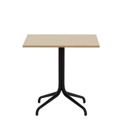Belleville Table, 75 x 75 cm, Light oak veneer