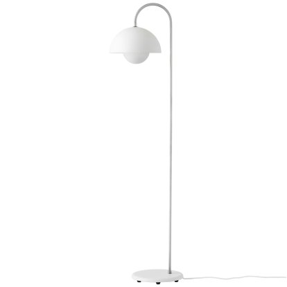 Flowerpot VP12 Floor Lamp, Matt white