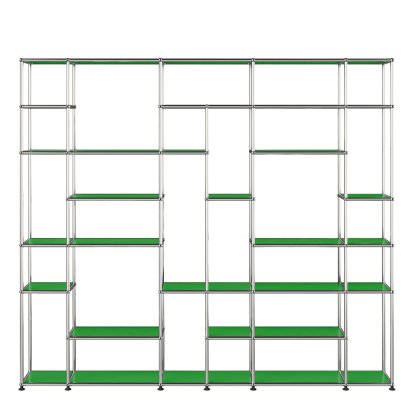 USM Haller Living Room Shelf XXL, USM green