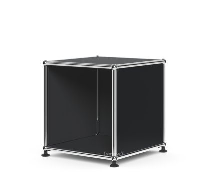 USM Haller Waiting Room Table, H 35 x W 35 x D 35 cm, Anthracite RAL 7016