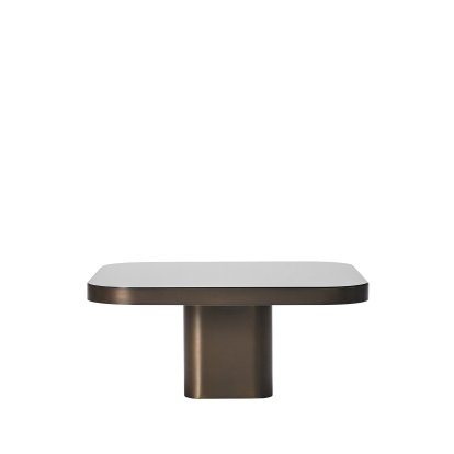 Bow Coffee Table, Brass burnished, H 31 x W 70 x D 70