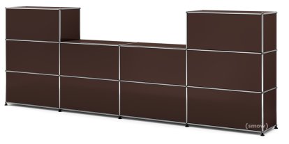 USM Haller Counter Type 3, USM brown, 35 cm