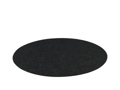 Felt Coasters for Componibili, 1, Rund, ø 40 cm, 015 graphite melange