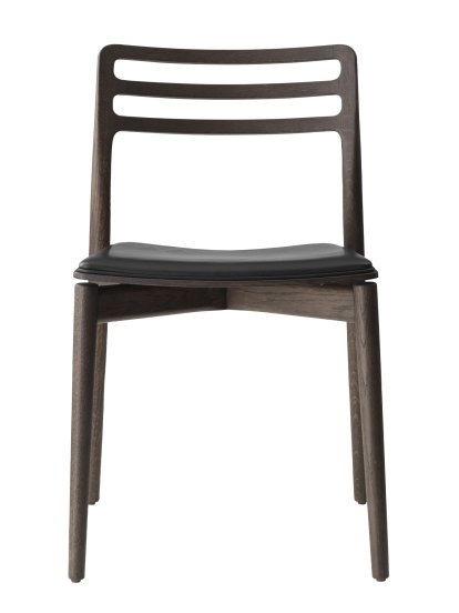 Cabin Chair, Dark oak / black leather