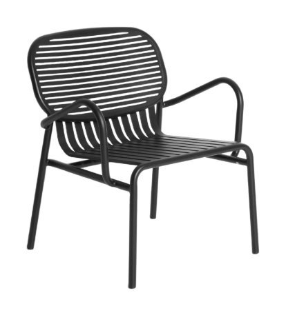 Week-End Lounge Chair, Black
