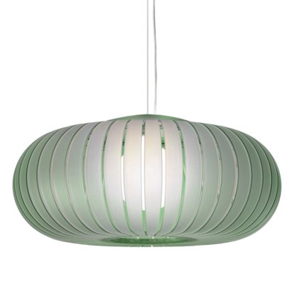 Teresa Frozen Pendant Light, Green