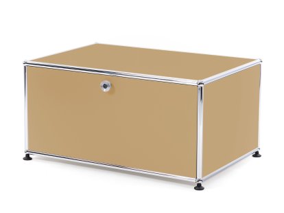 USM Haller Printer Container, 75 cm, USM beige, With feet