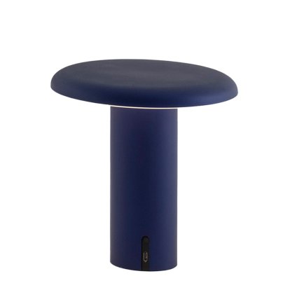 Takku Portable Lamp, Anodized blue