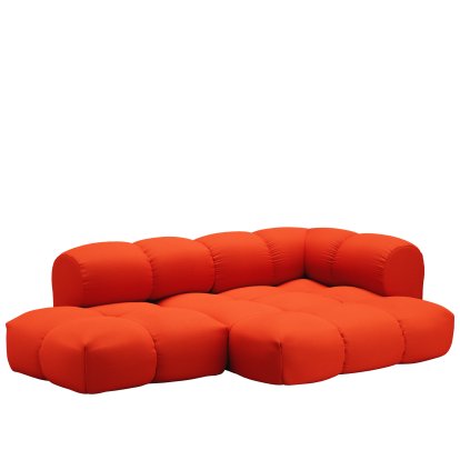 Sander Sofa Design 6, Right armrest, Vidar 4 - Pure orange 0542