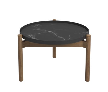 Sepal Coffee & Side Table, Ø 60 x H 41 cm, Nero