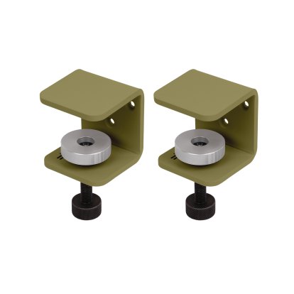 Tiptoe Clamp for Wall Shelves (Set of 2), TipToe x HEJU - Heather green