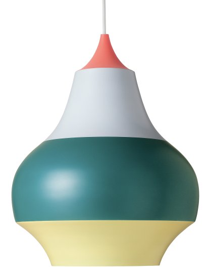 Cirque Pendant Lamp, Large: Ø 38 x H 47,8 cm, Red