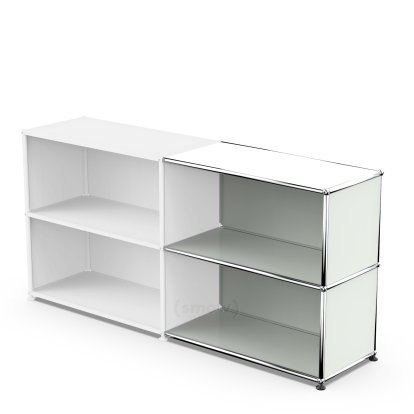 USM Haller Extension Kit Horizontal 2, Light grey RAL 7035, 35 cm