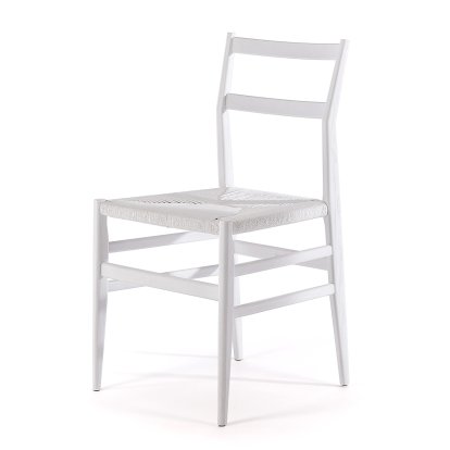 646 Leggera Chair, Ash stained white