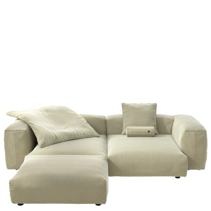 Vetsak Sofa Set 3, Suave - Pearl, With cushions
