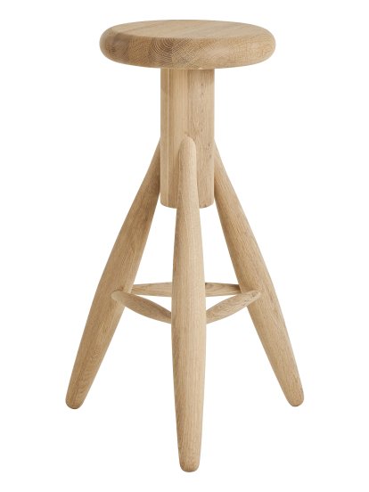 Rocket Stool, Oak soaped