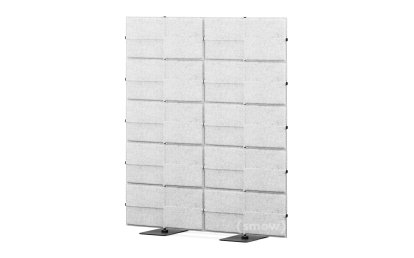 USM Privacy Panels Acoustic Wall, 1,50 m (2 elements), 1,79 m (5 elements), Light grey