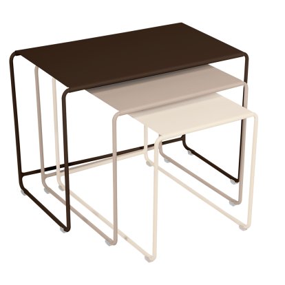 Oulala table set, Tonka / Nutmeg / Beige Latte