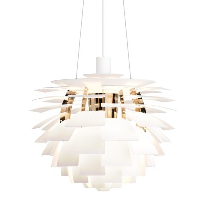 PH Artichoke Pendant Lamp, Soft white / Brass, Ø 48 cm