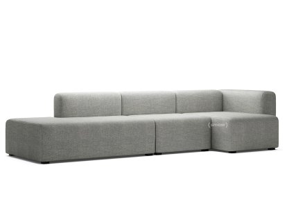 Mags Sofa with Récamière, Right armrest, Hallingdal - warm grey