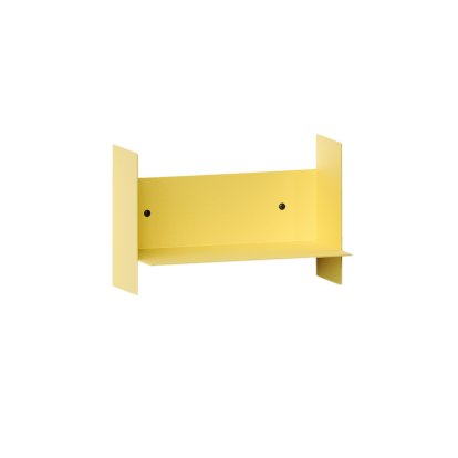 Pli Wall Shelf, 30 cm, Naples yellow