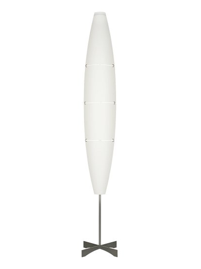 Havana Standing Lamp, With dimmer, White