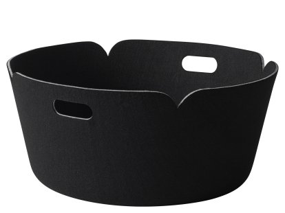Restore Round Basket, Black