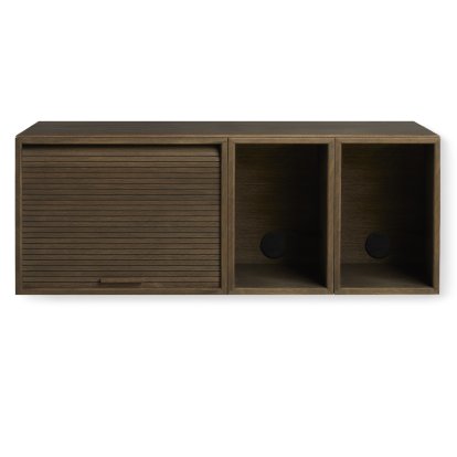 Hifive Wall Shelf, Hifive 100, Smoked oak