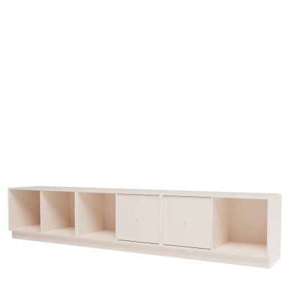 Rest III Wardrobe Shelf, Oat, without seat cushion