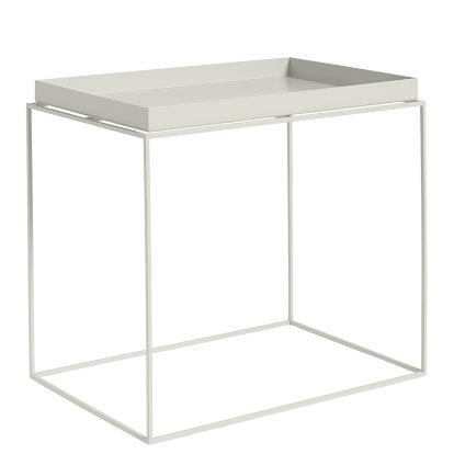Tray Tables, H 50/54 x W 40 x D 60 cm, Warm grey