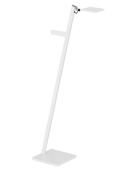 Roxxane Leggera Standing Lamp, Matt white, With magnetic dock