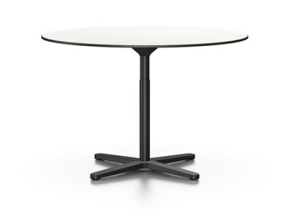 Super Fold Table, Ø 79,5 cm, Solid core material white