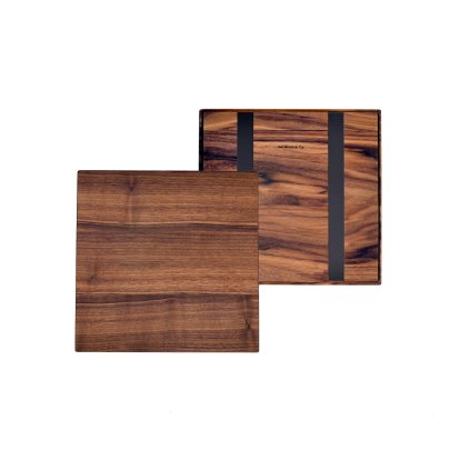 Wooden Overlay for USM Haller Shelves, size M, 35 cm x 35 cm, American walnut