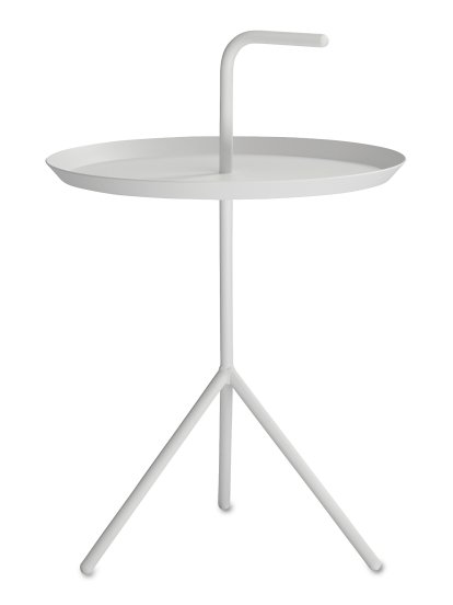 DLM - Don't Leave Me Side Table, Ø 48 x H 65 cm, White
