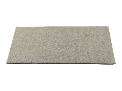 Seat Pad for Ulmer Hocker, With upholstery, Light grey melange (warm)