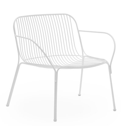 Hiray Lounge Chair, White
