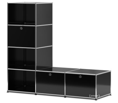 USM Haller Clothes Rack/Bench, Graphite black RAL 9011