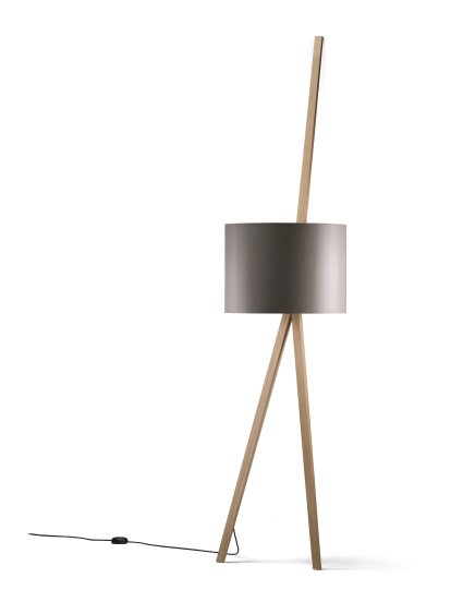 Luca Lean, Oak natural, Grey