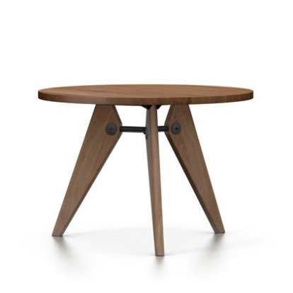 Guéridon Table, 1050 mm, American walnut solid, oiled