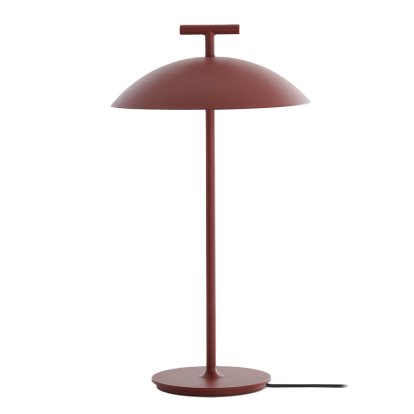 Mini Geen-A Table Lamp, With cable / not dimmable, Brick red