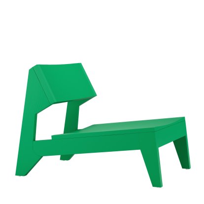 Schulz Lounge Chair, Emerald ash