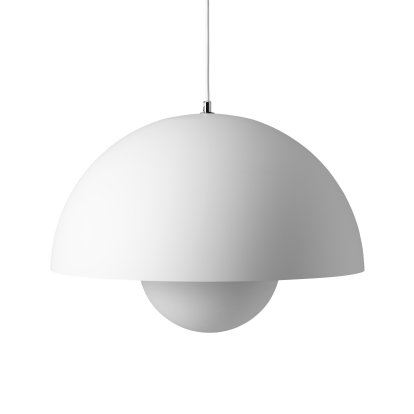 Flowerpot VP2 pendant light, Matt white