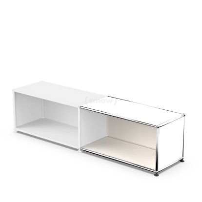 USM Haller Extension Kit Horizontal 1, Pure white RAL 9010, 35 cm