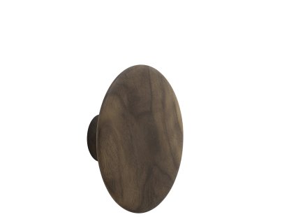 The Dots Hook, M (Ø 13 cm), Walnut